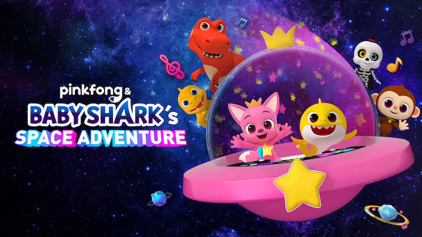 La aventura espacial de Pinkfong y Tiburón Bebé