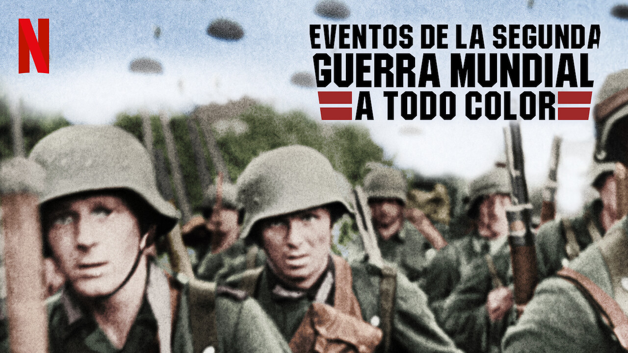 Eventos de la Segunda Guerra Mundial a todo color