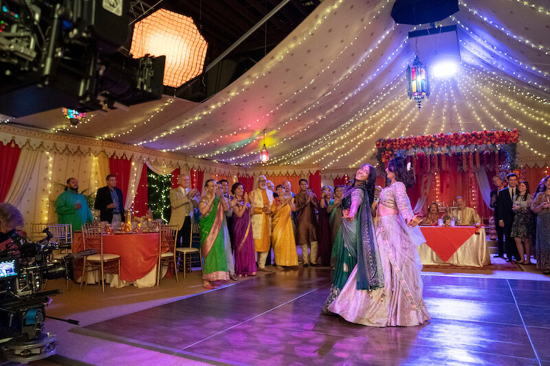 Maitreyi Ramakrishnan as Devi and Richa Moorjani as Kamala