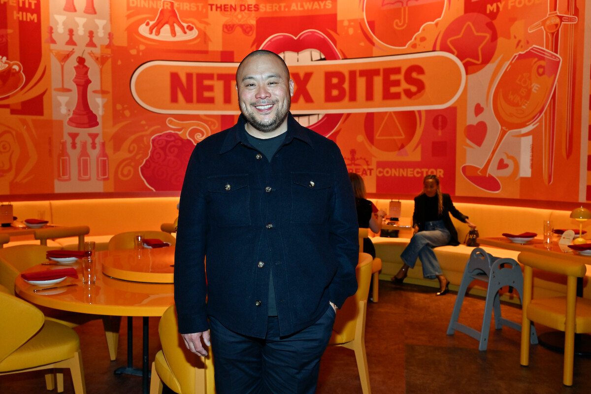 David Chang atNETFLIX BITES Vegas at the MGM Grand & Casino.
