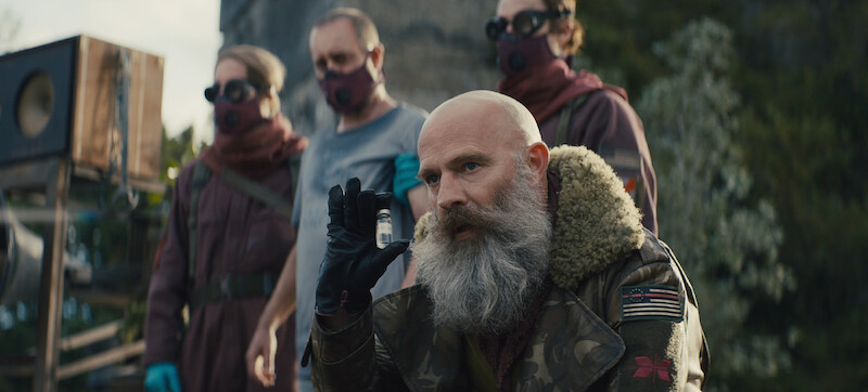 Neil Sandilands as General Abbot in Sweet Tooth Season 2. 