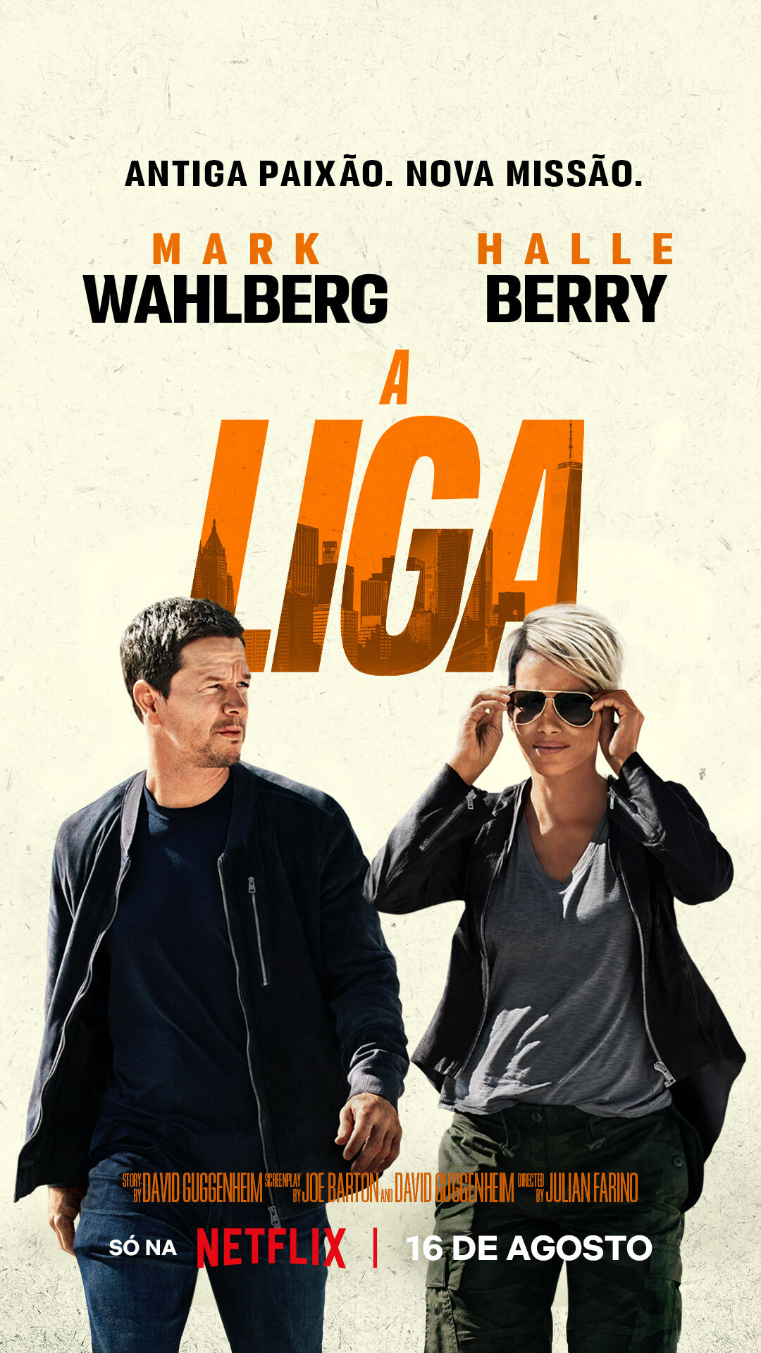A arte principal de ‘A Liga’.
