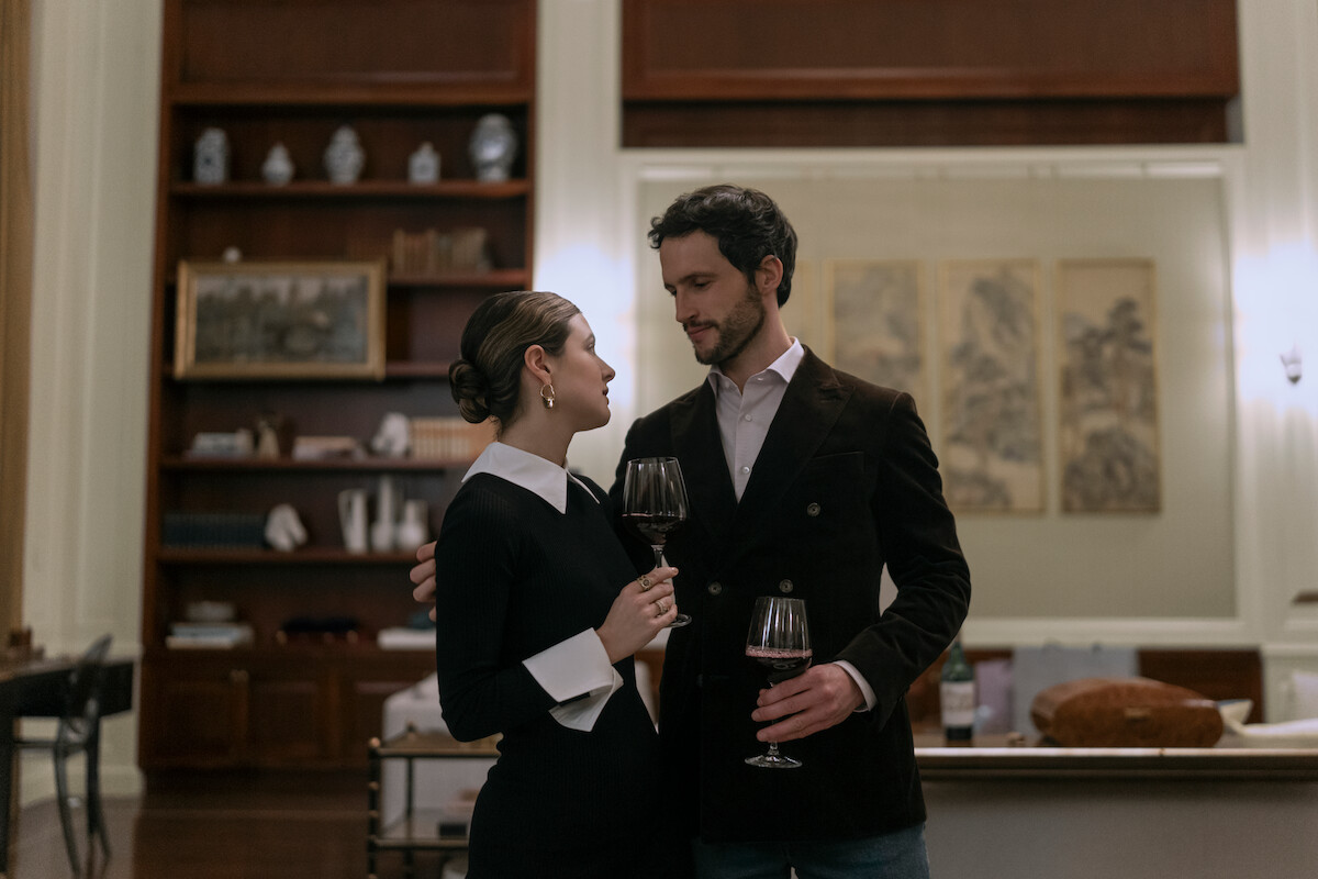 Elise Kibler as Sloane and Rob Heaps as Tomas Bala
