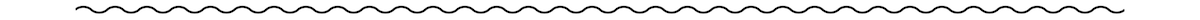 squiggly line