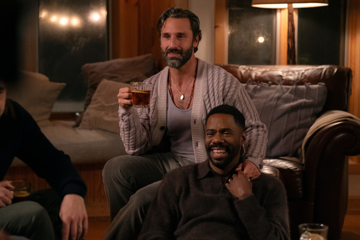 Marco Calvani as Claude and Colman Domingo as Danny in ‘The Four Seasons’