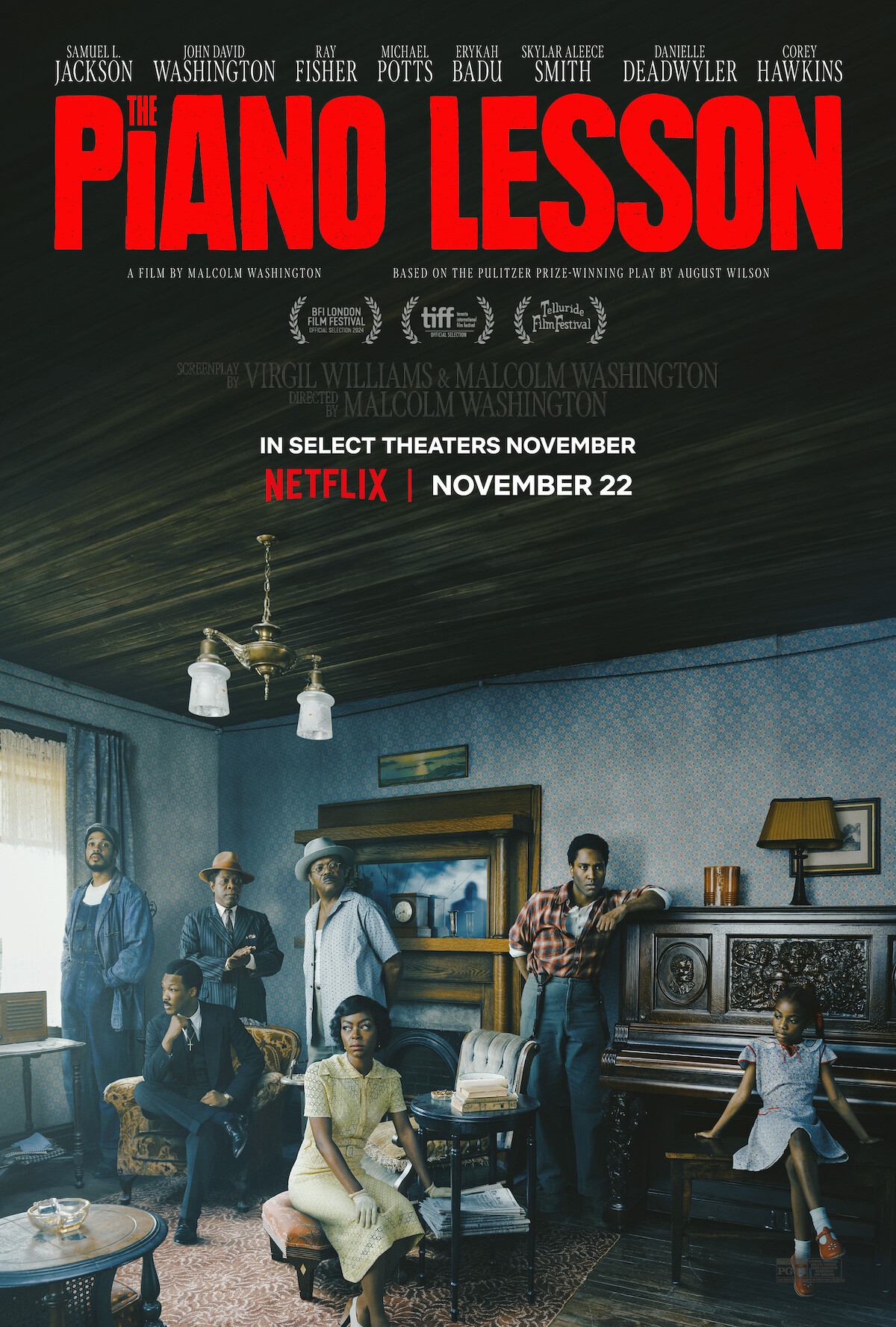 The key art for ‘The Piano Lesson’