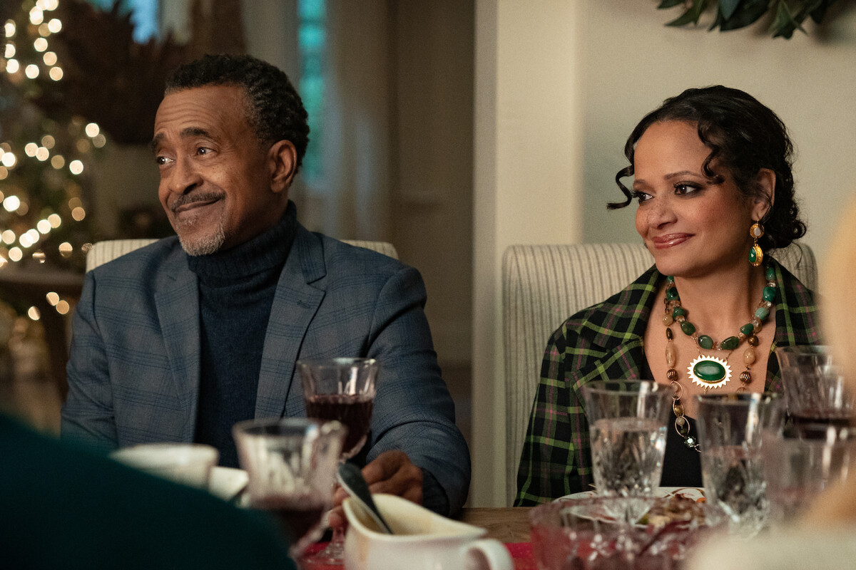 Tim Meadows as Stan and Judy Reyes as Margaret in ‘Our Little Secret.’