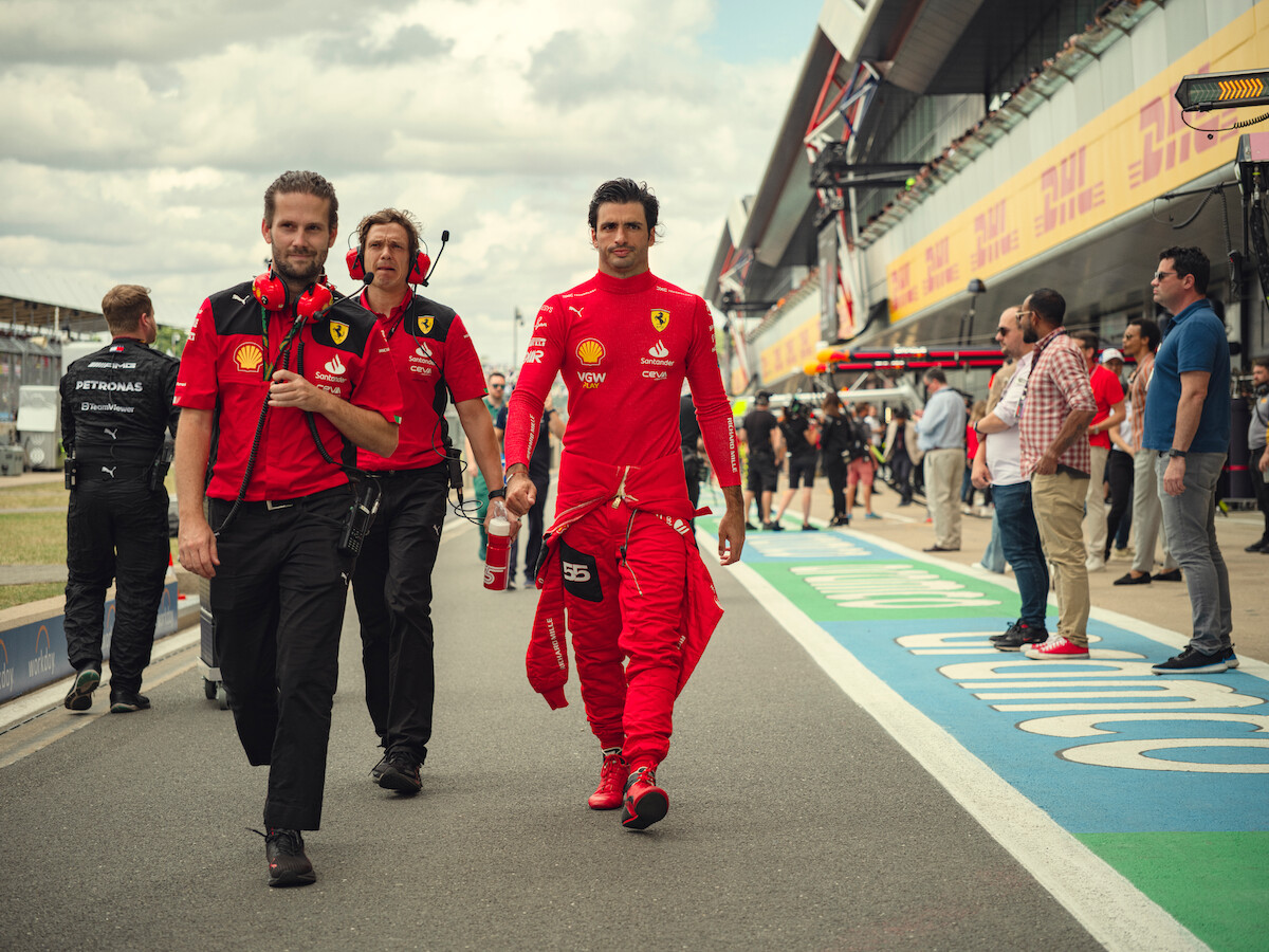 Ferrari driver Carlos Sainz Jr.