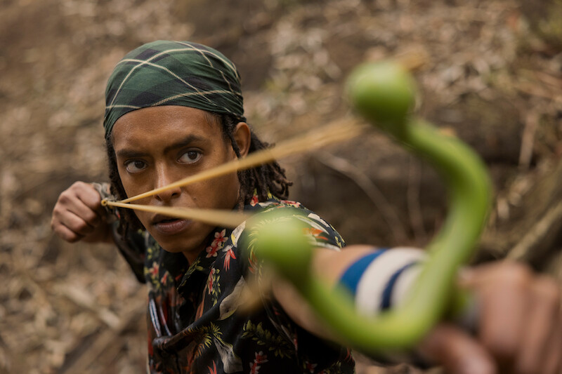 Jacob Romero Gibson as Usopp in One Piece Season 1.