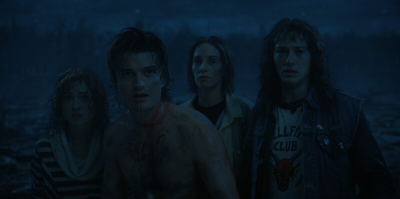 Nancy, Steve, Robin, Eddie