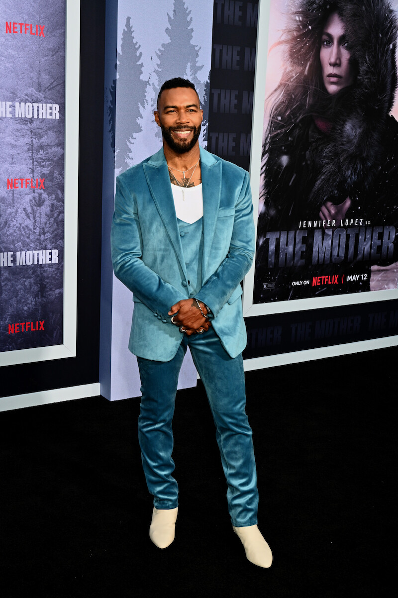 Omari Hardwick at 'The Mother' premiere.