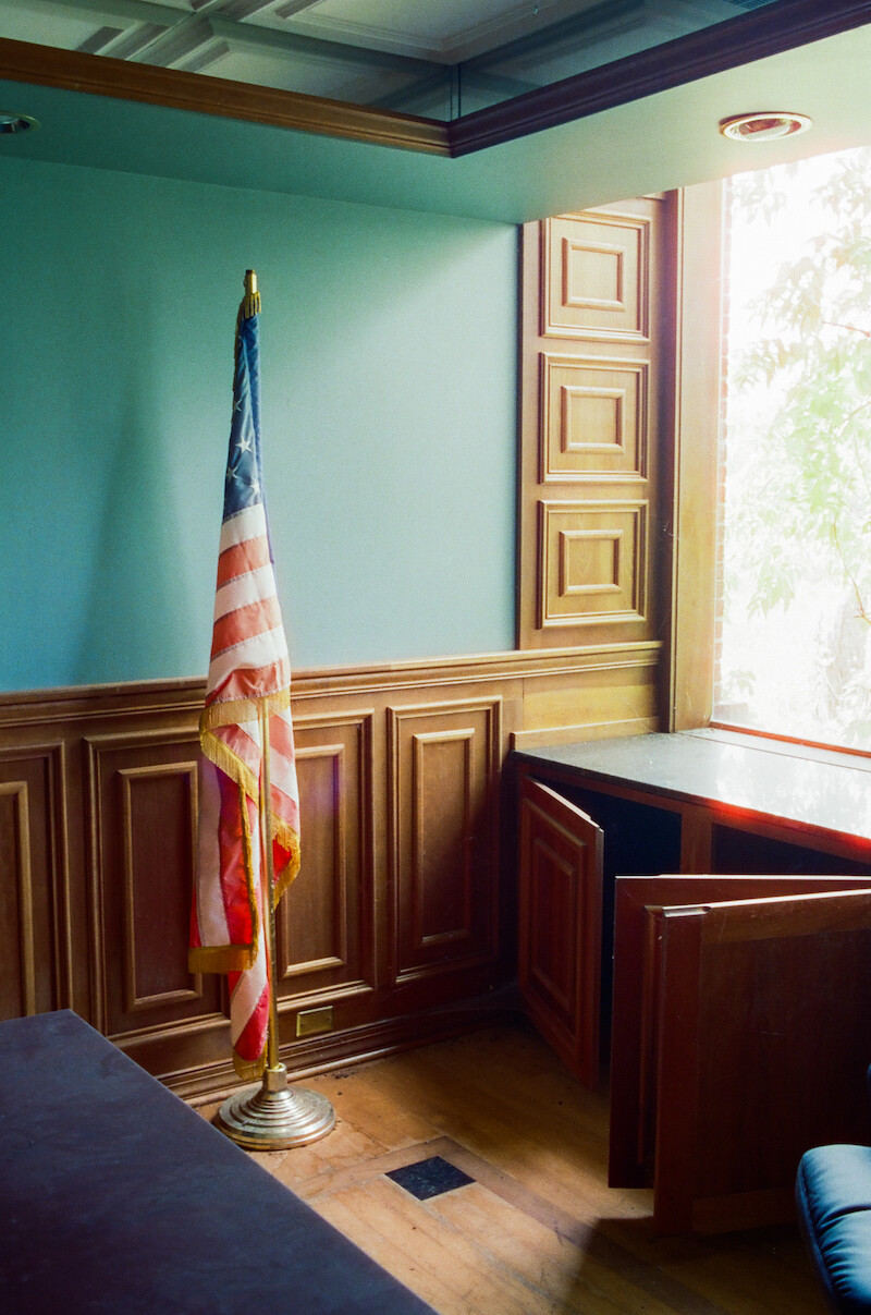 An empty room at The Academy at Ivy Ridge.