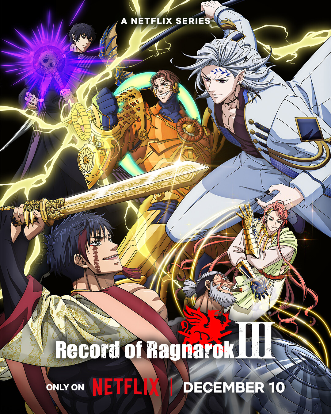 Record of Ragnarok III poster art