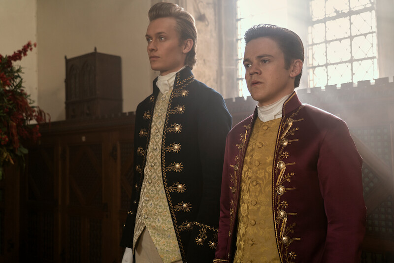 Freddie Dennis as Reynolds and Sam Clemmett as Young Brimsley.