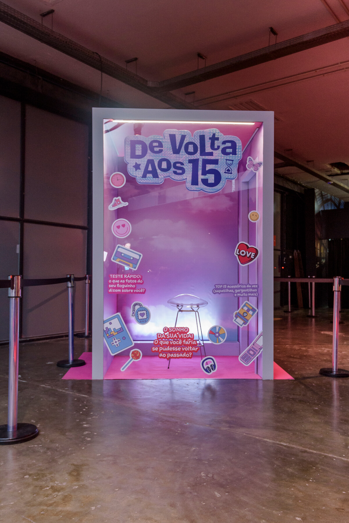 Tudum the Event activation ‘De Volta aos 15’