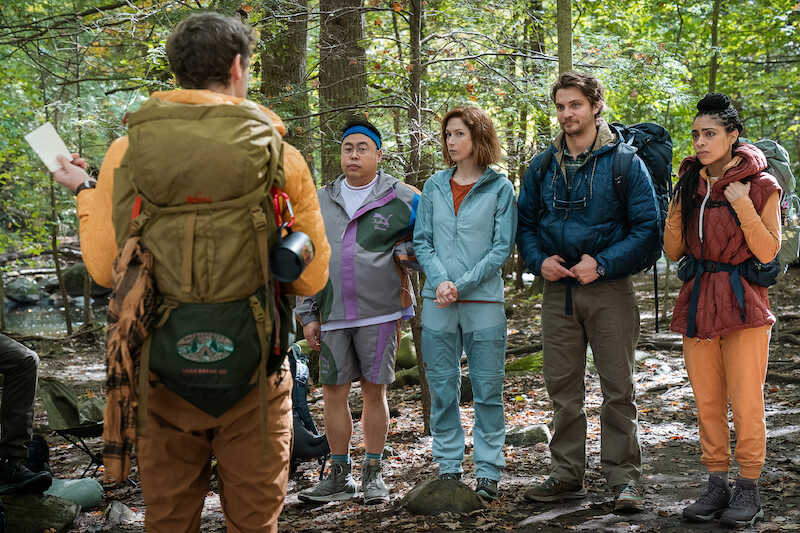 Ben Cook as Beckett, Nico Santos as Hugh, Ellie Kemper as Helen, Luke Grimes as Jake and Shayvawn Webster as Windy 
