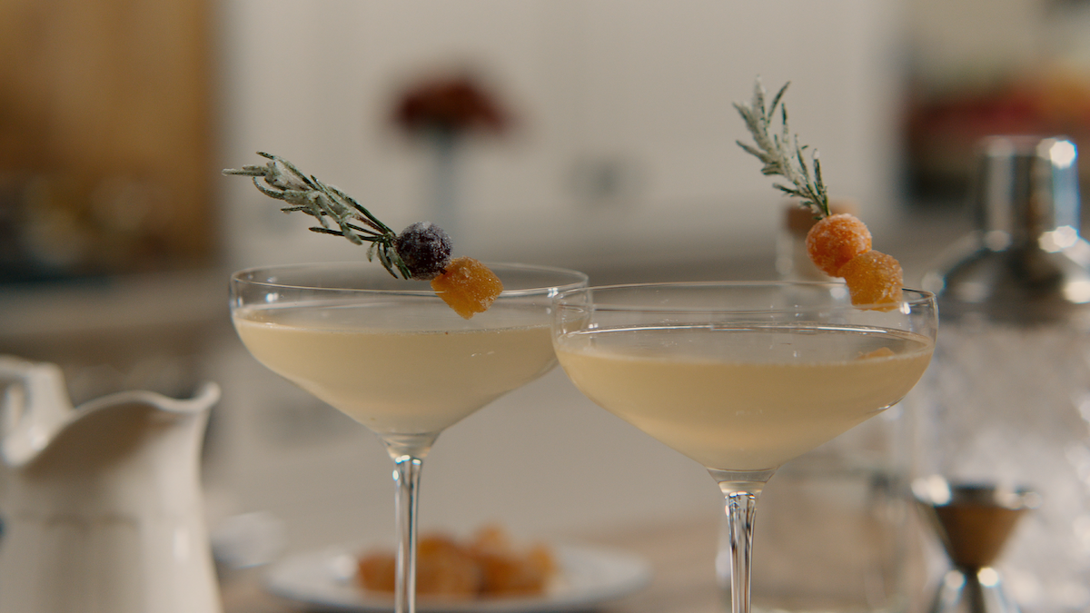 Pear Ginger French 75