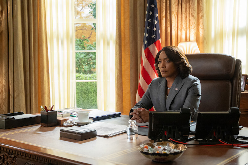 Angela Bassett as President Mitchell in Season 1 of 'Zero Day'