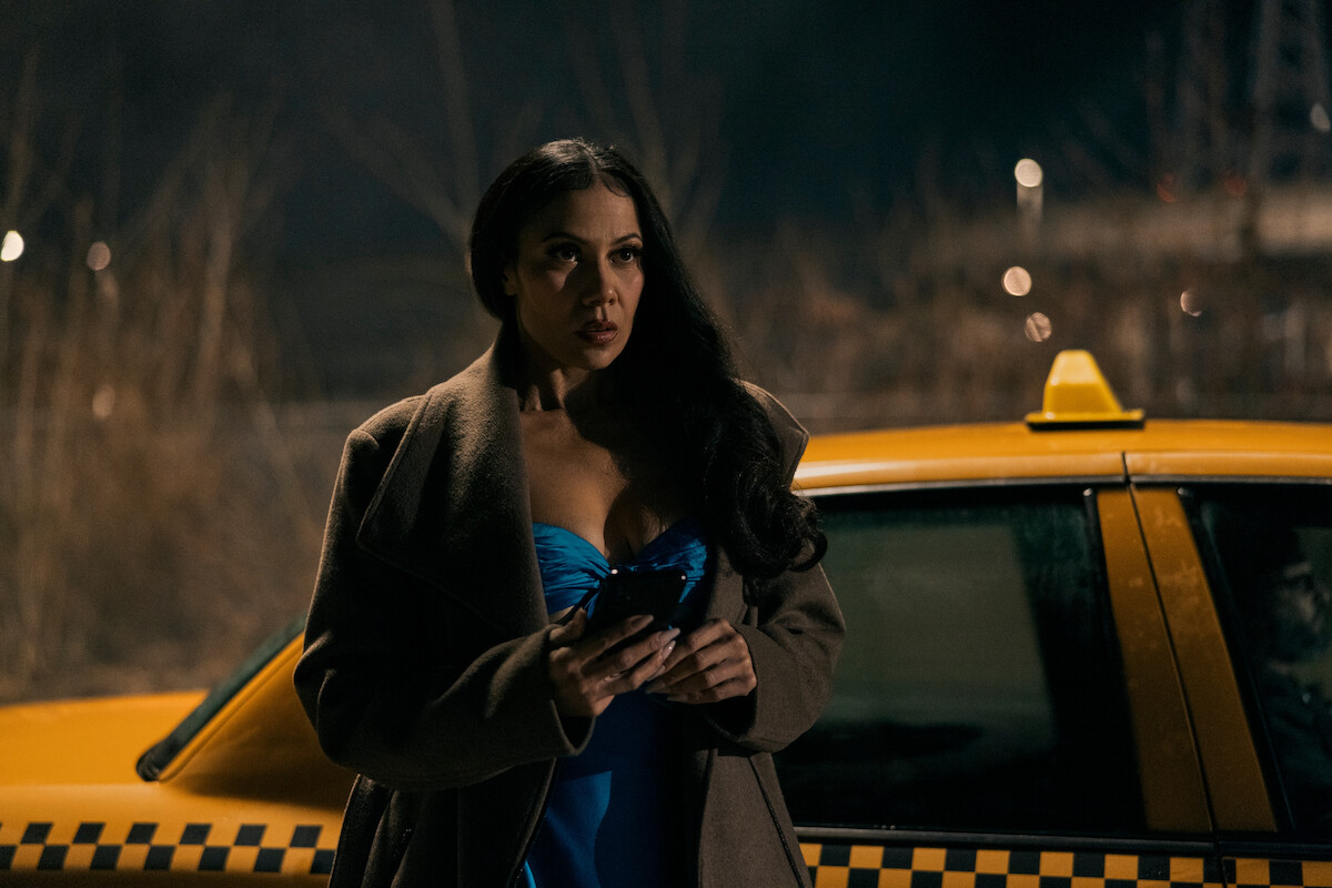 Crystal Balint as Morella Usher in episode 102 of The Fall of the House of Usher.