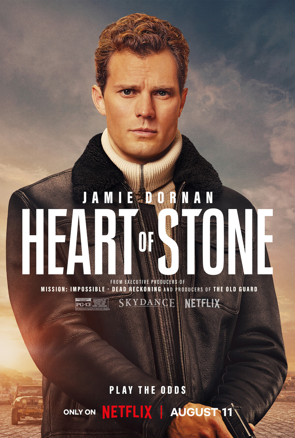 Jamie Dornan as Parker.