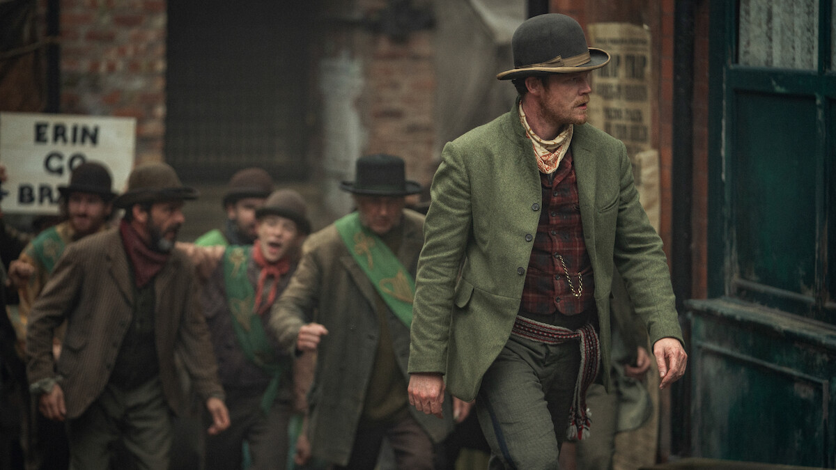 Seamus O'Hara as Patrick Cochrane in ‘House of Guinness’ Season 1.