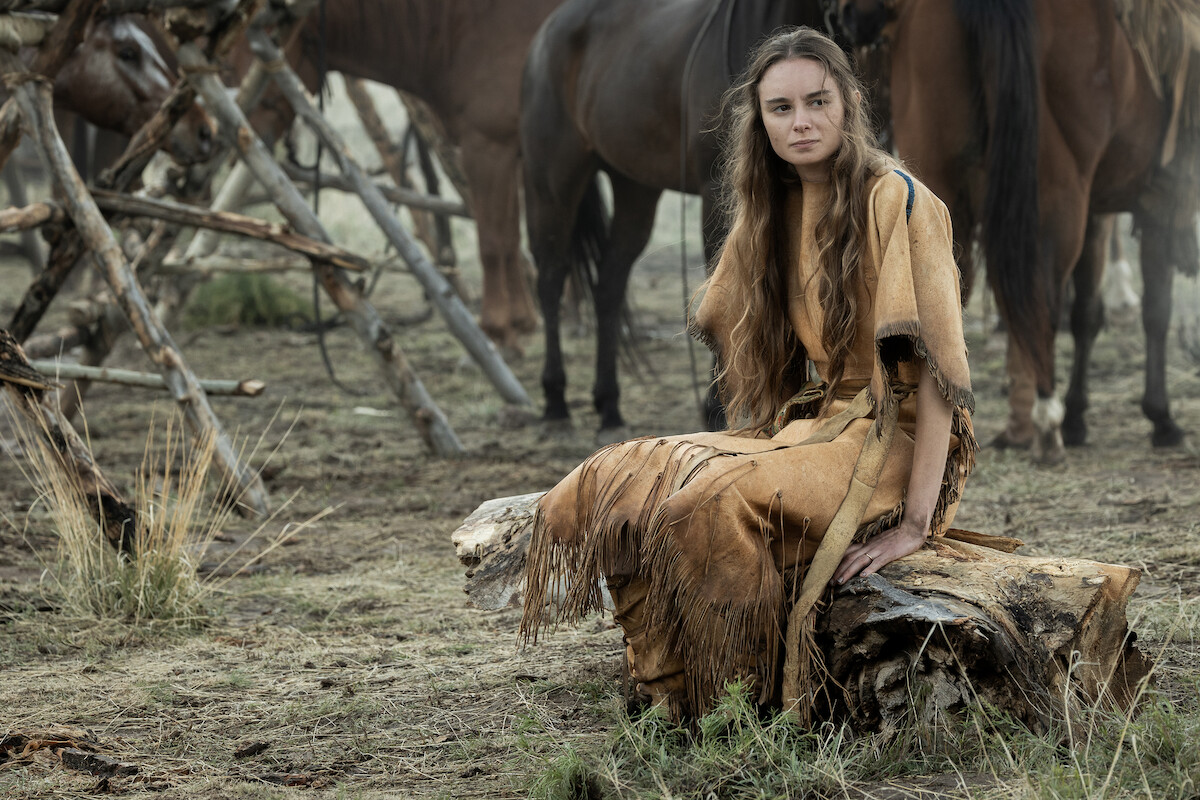 Saura Lightfoot Leon as Abish in ‘American Primeval’