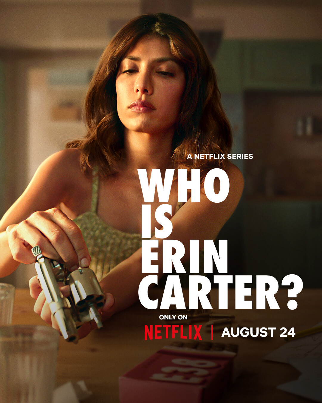 Poster for the Netflix series ‘Who Is Erin Carter?’