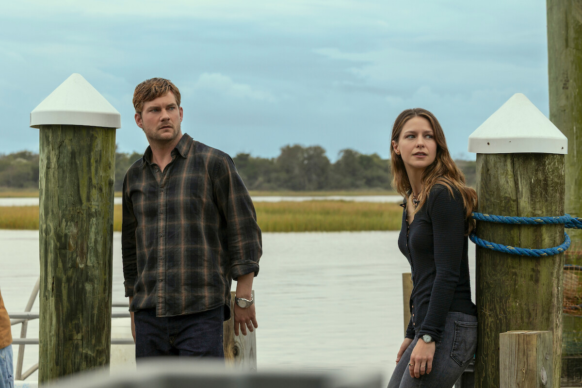 Jake Weary as Cane Buckley, Melissa Benoist as Bree Buckley in ‘The Waterfront.’