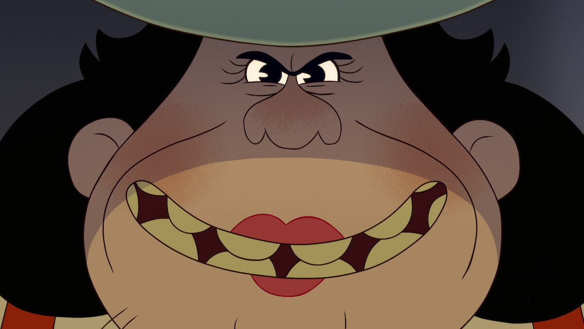 Coolidge as Stucky the alligator hunter. 