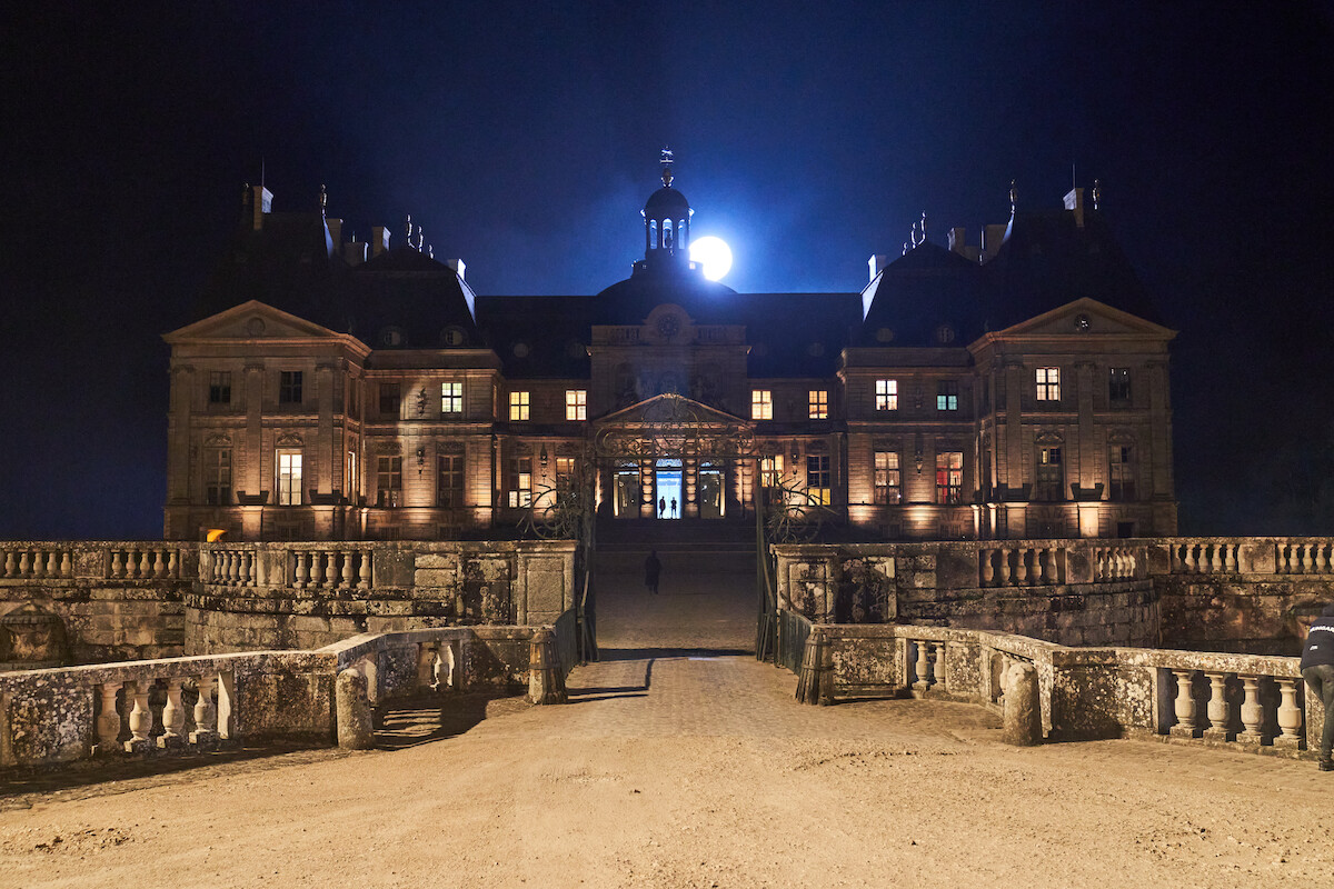 The facade of the Château de Vaux-le-Vicomte.