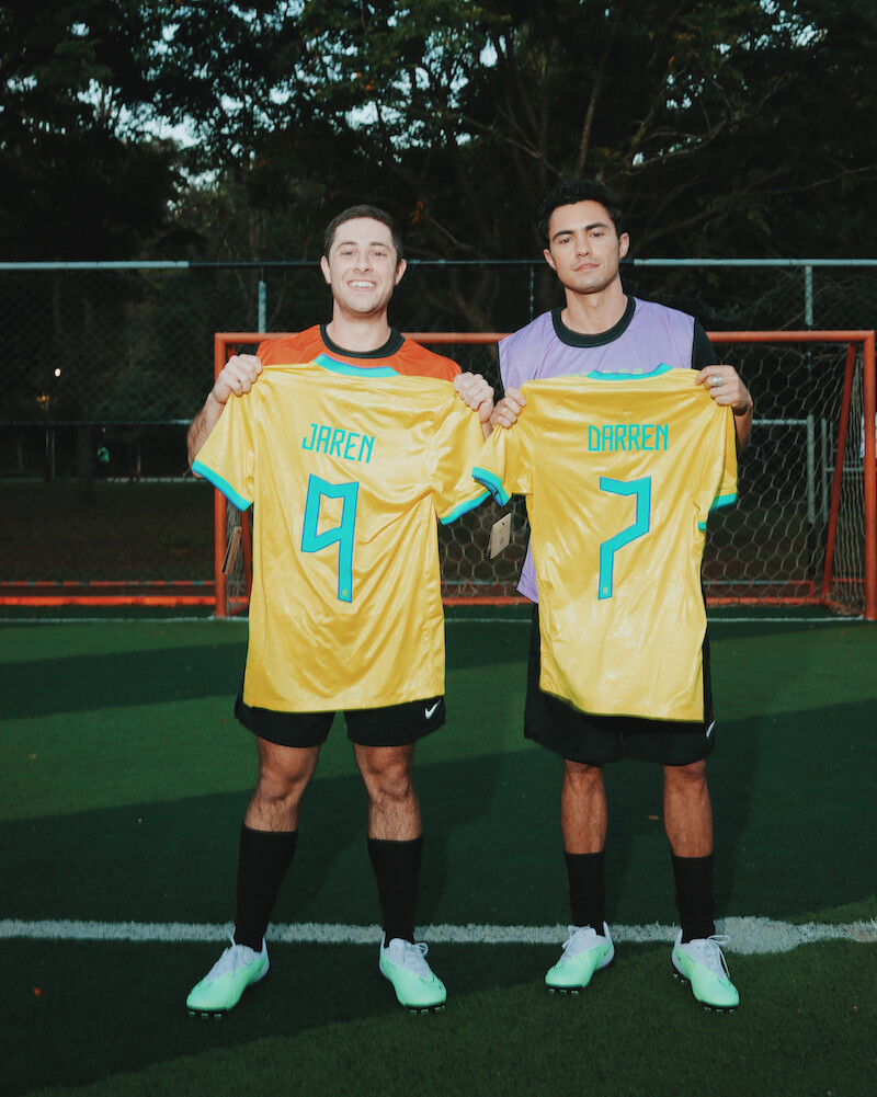 Jaren Lewison and Darren Barnet