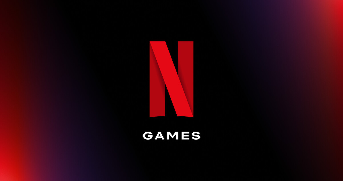 Netflix N over the word Games