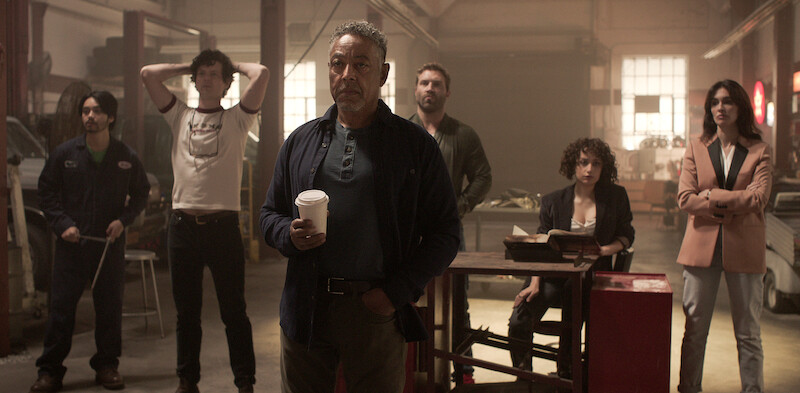 Stan Loomis (Kendall), Leo Pap (Esposito), Bob Goodwin (Courtney), Judy Goodwin (Elbay)