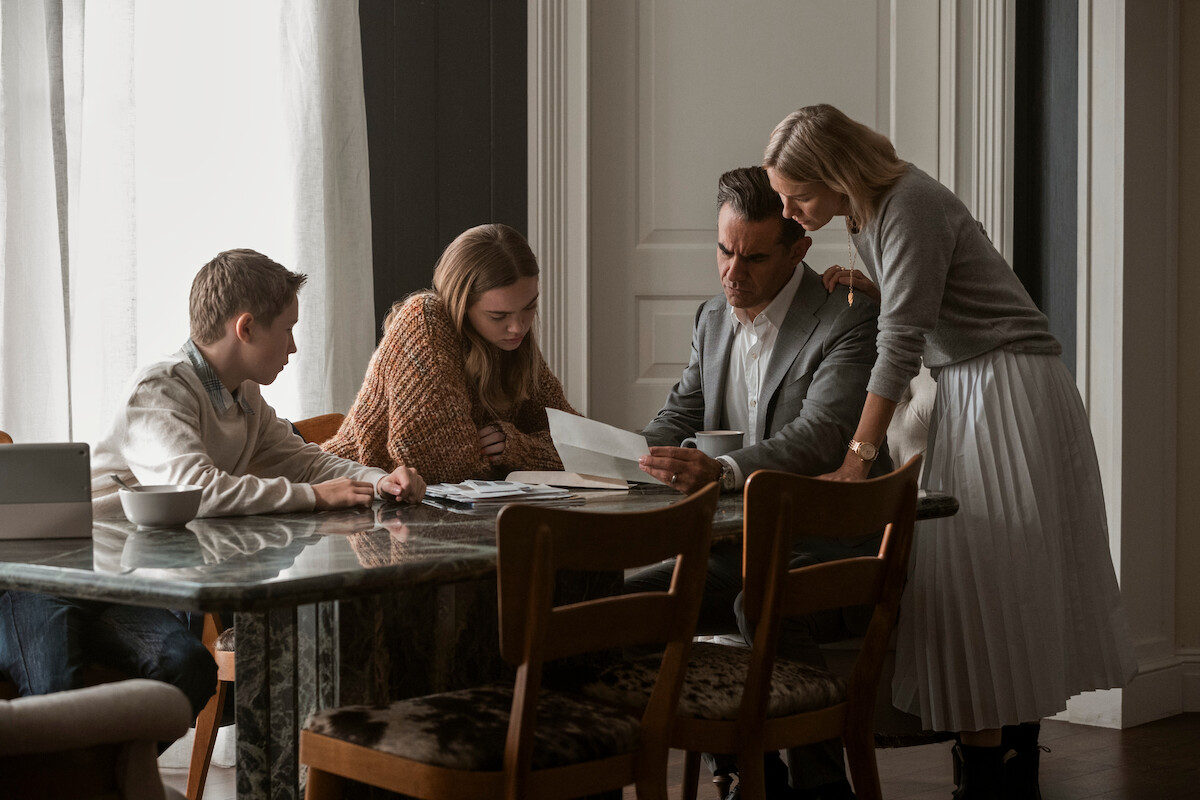 The Braddock family in The Watcher