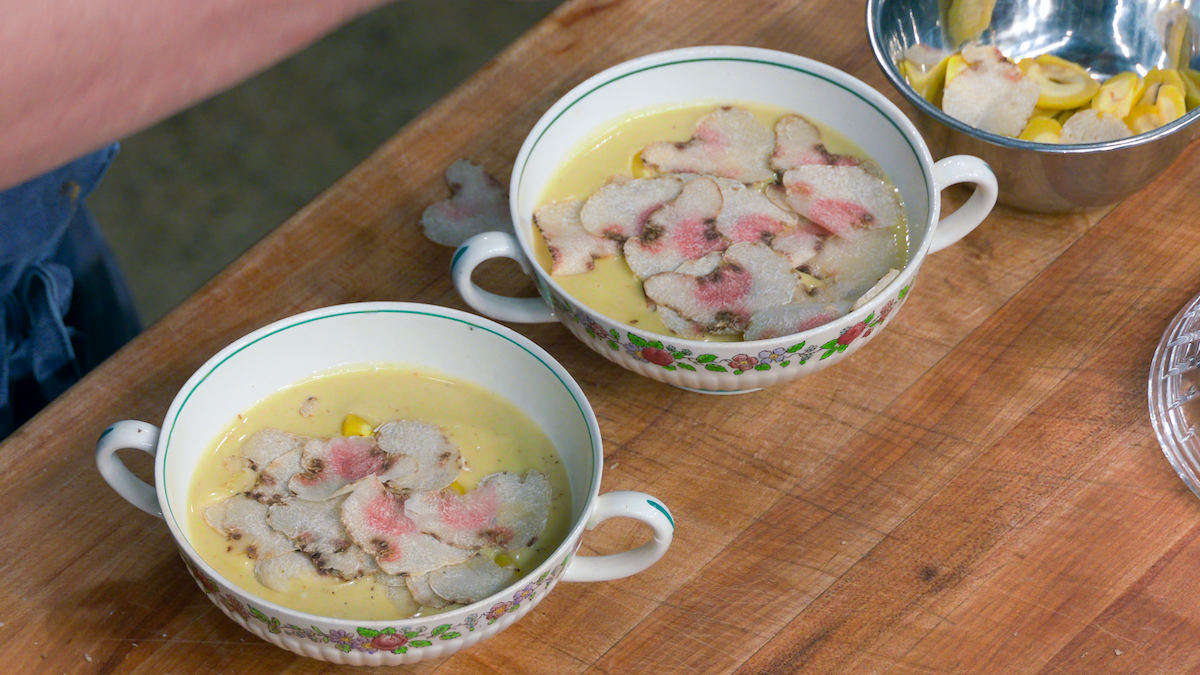 David Chang’s Chestnut Velouté