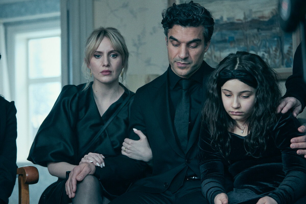 Gina-Lee Fahlén Ronander as Louise, Farzad Farzaneh as Said, and Minoo Andacheh as Alicia in ‘The Glass Dome’