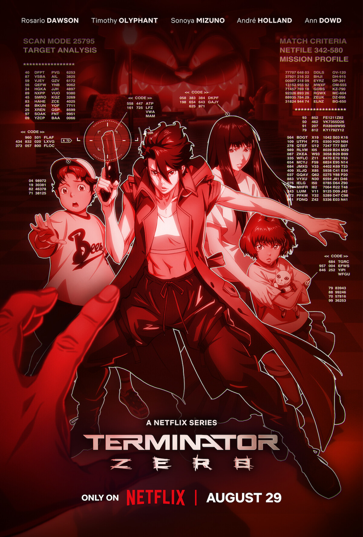 ‘Terminator Zero’ Character Key Art.