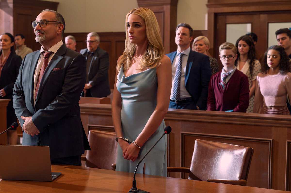 Tony Nappo as Josh, Brianne Howey as Georgia Miller, Scott Porter as Paul, Jennifer Robertson as Ellen, Diesel La Torraca as Austin Miller, Sara Waisglass as Maxine, Antonia Gentry as Ginny Miller, Felix Mallard as Marcus Baker in ‘Ginny & Georgia’ Season 3
