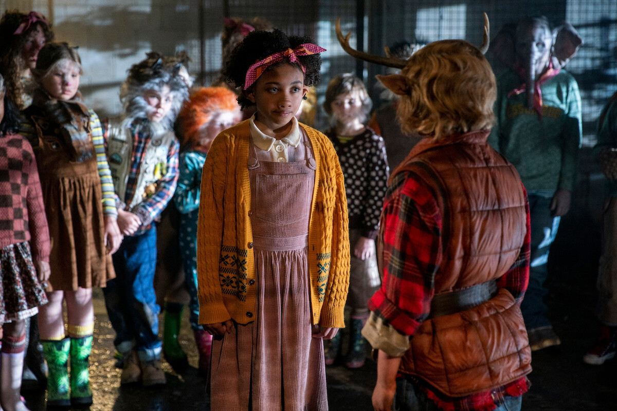 Naledi Murray as Wendy and Christian Convery as Gus