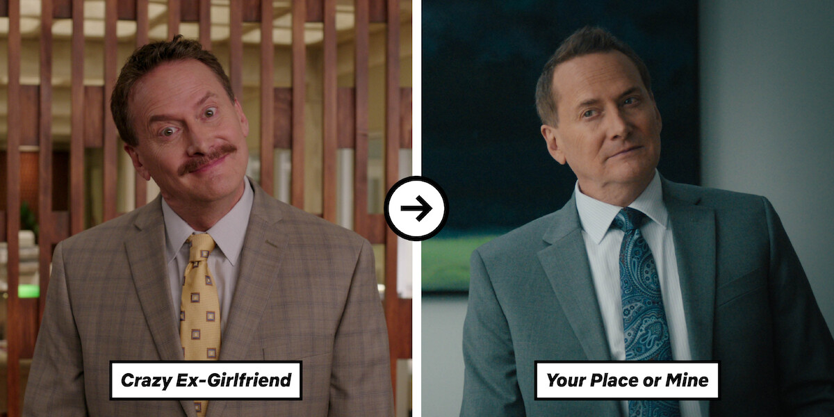 Michael Hitchcock in Crazy Ex-Girlfriend and Your Place or Mine