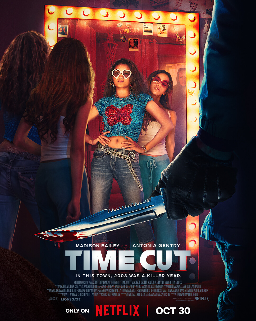 The key art for ‘Time Cut.’