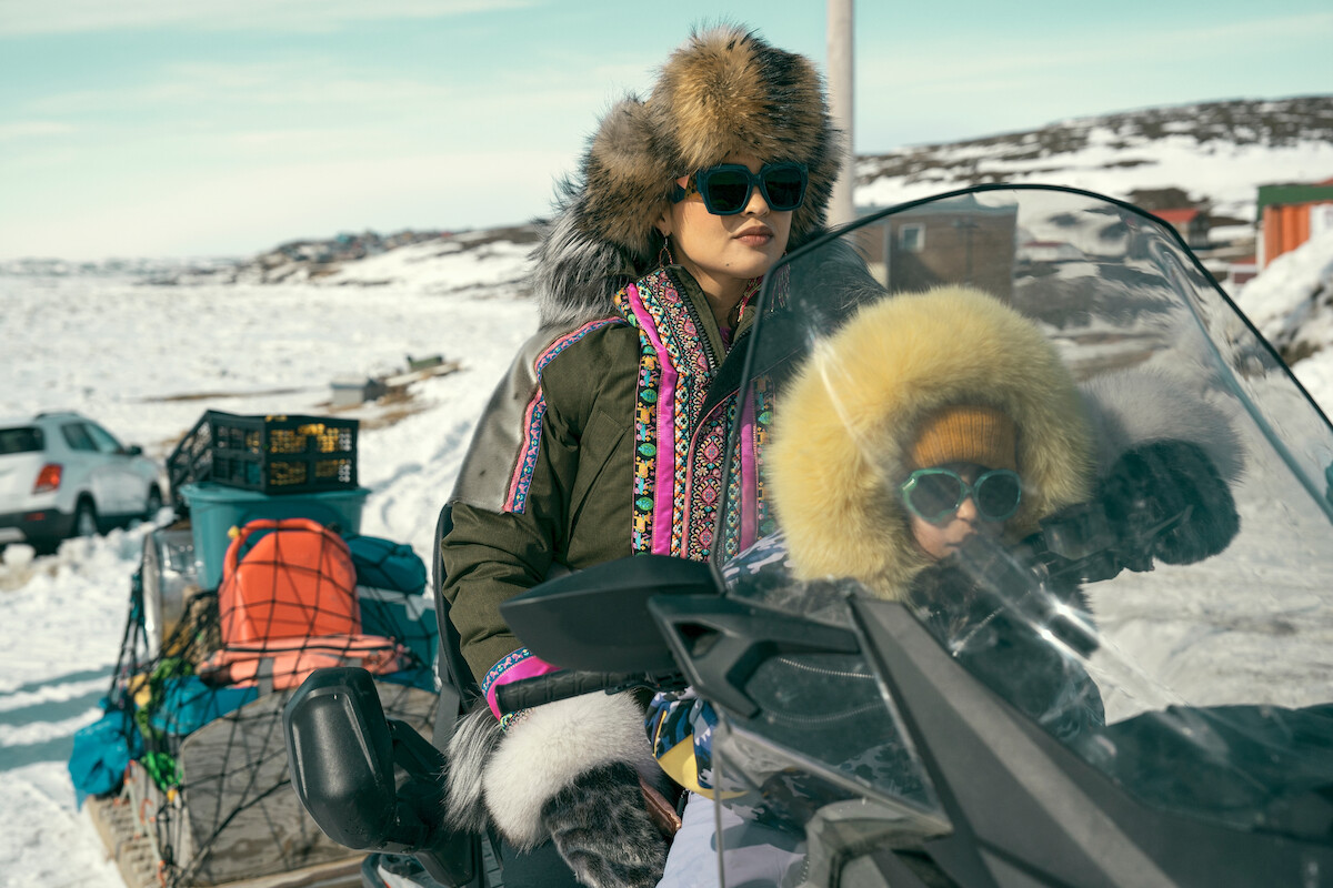  Anna Lambe as Siaja and Keira Cooper as Bun in Season 1 of 'North of North'