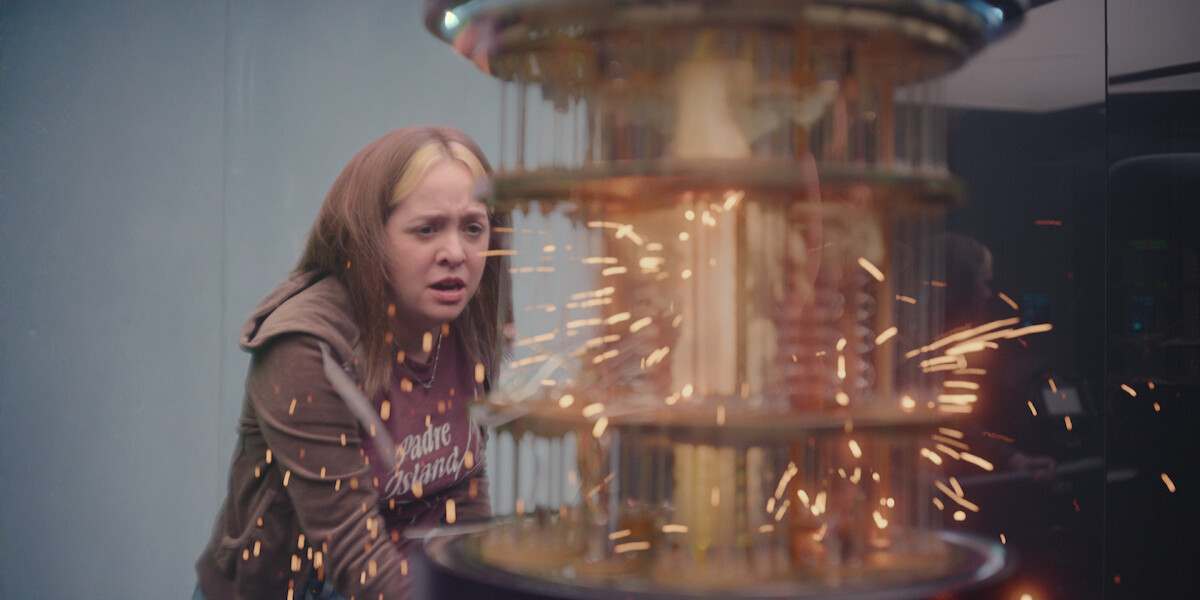Kayla Lorette as Source Joan in ‘Black Mirror’ Season 6.