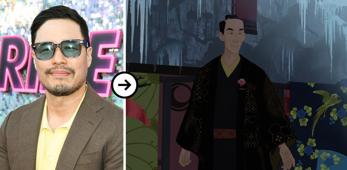 Randall Park left and Heiji Shindo right in ‘Blue Eye Samurai.’