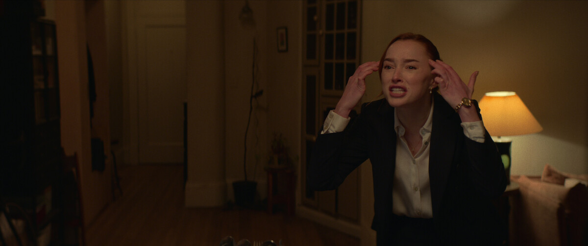 Phoebe Dynevor as Emily.