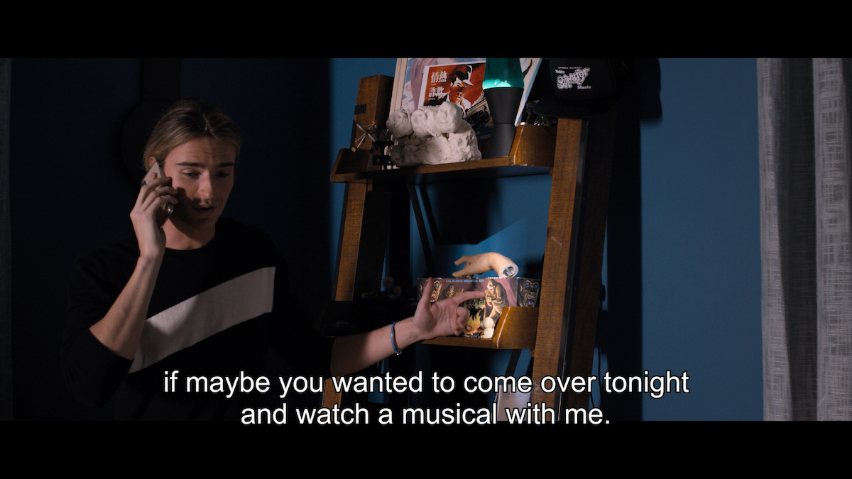 Stig on the phone in Tall Girl 2