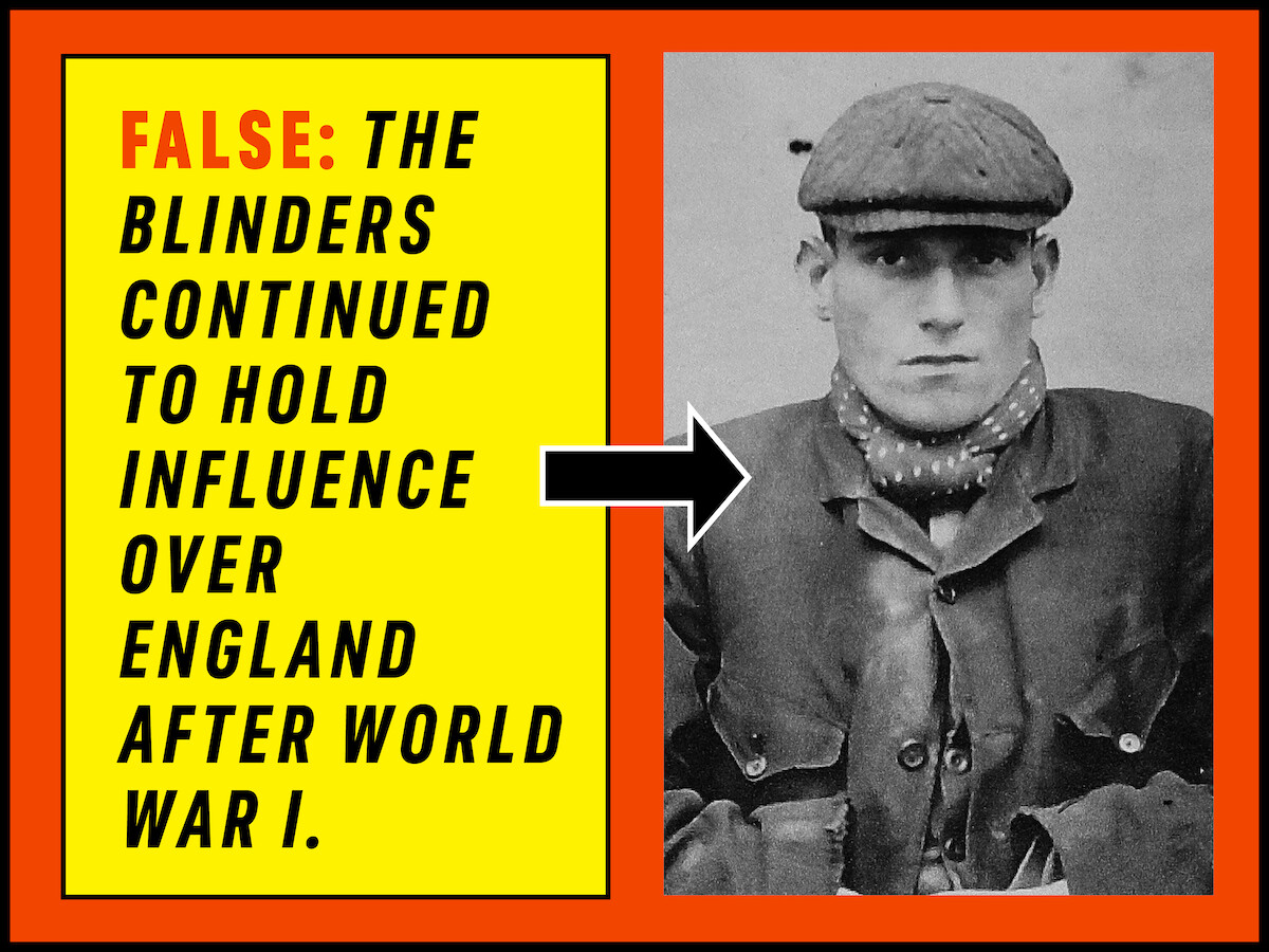An image of an old Peaky Blinder