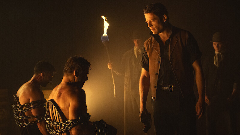 A still from the trailer of 'House of Guinness.'