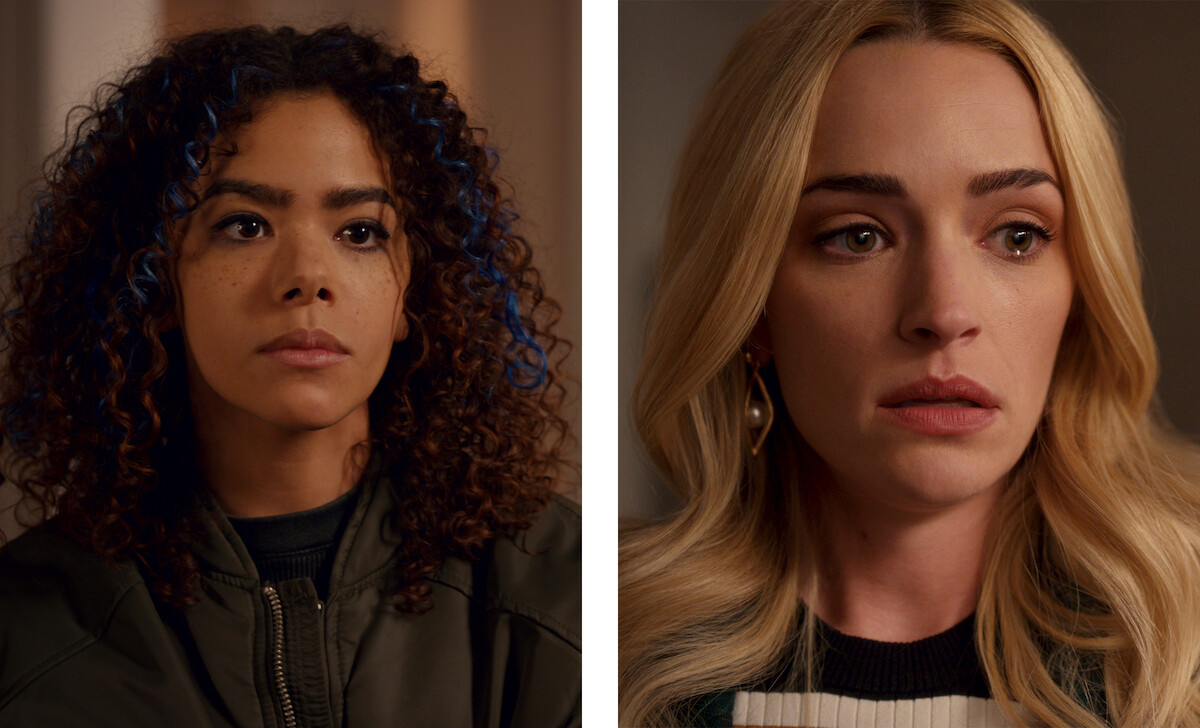 Ginny (Antonia Gentry) and Georgia (Brianne Howey).