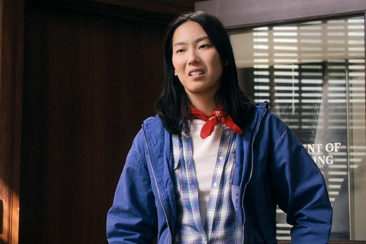 Madison Hu as Claire in ‘A Man on the Inside’ Season 2.